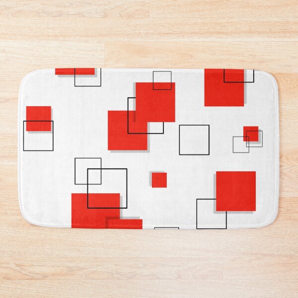 Item preview, Geometric Square Red designed and sold by Tshirtstory.