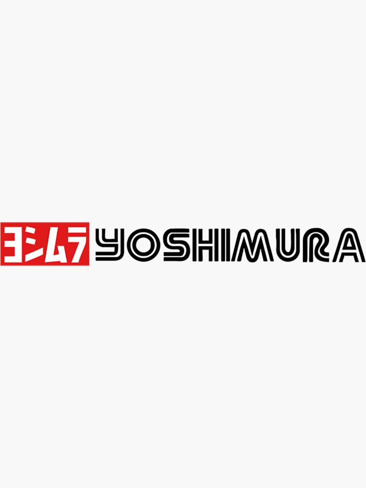 "BEST SELLER Yoshimura Exhaust Logo Merchandise Essential" Sticker