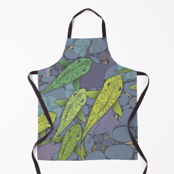 Item preview, Purple with fish designed and sold by sajasca.