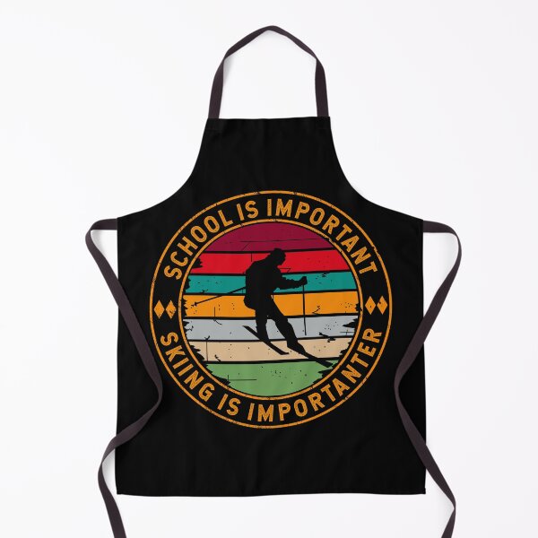 Item preview, School Is Important But Skiing Is Importanter designed and sold by TKsTees.