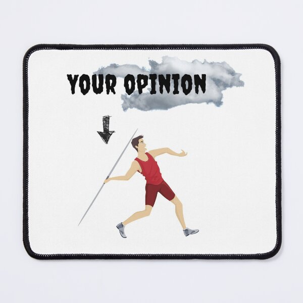 Item preview, Javelin throwing your opinion designed and sold by allaboutsportss.