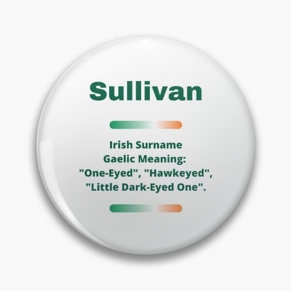 Item preview, Sullivan Family Surname Meaning designed and sold by teewearstyle.