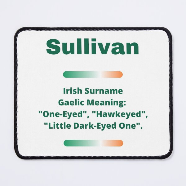 Item preview, Sullivan Family Surname Meaning designed and sold by teewearstyle.
