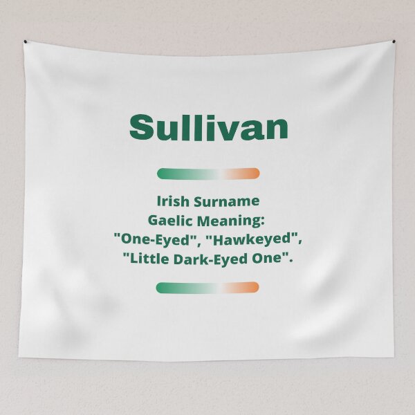 Item preview, Sullivan Family Surname Meaning designed and sold by teewearstyle.