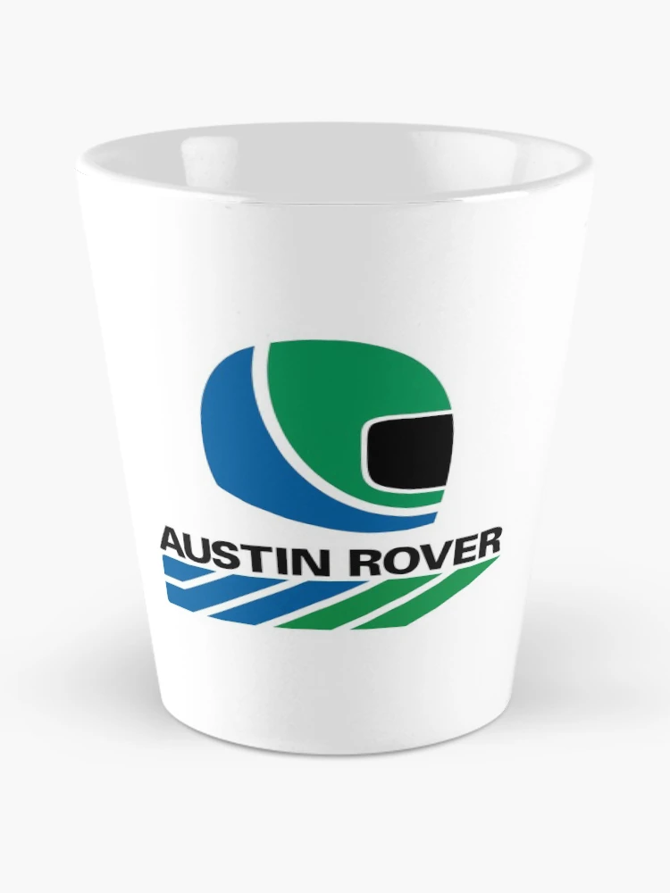 Thumbnail 2 of 4, Coffee Mug, Austin Rover Rallysprint Helmet + Logo designed and sold by CellularSong.