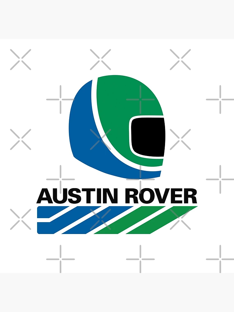 Thumbnail 5 of 5, Coasters (Set of 4), Austin Rover Rallysprint Helmet + Logo designed and sold by CellularSong.