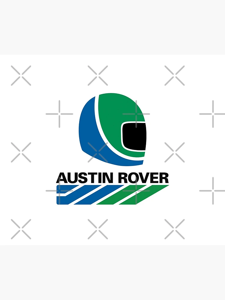 Thumbnail 5 of 5, Mouse Pad, Austin Rover Rallysprint Helmet + Logo designed and sold by CellularSong.