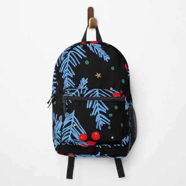 Item preview, Christmas "Magical Blue" Pine Branches And Berries Pattern  designed and sold by DEC02.