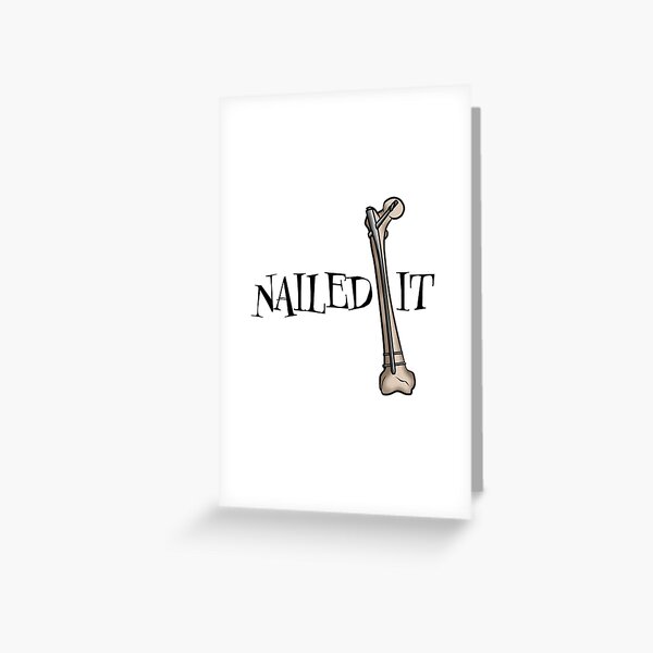 Nailed It! Greeting Card