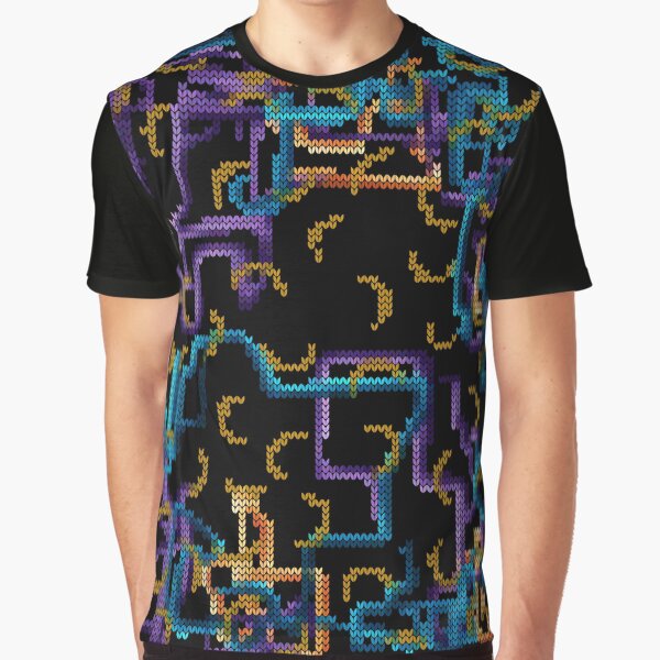 Dan Flashes Knit Sweater Graphic T-Shirt
