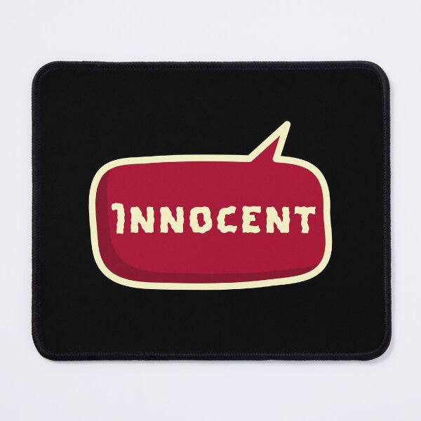 Item preview, Innocent. Speech Bubble Proclaiming your Innocence designed and sold by Rebel-Design.
