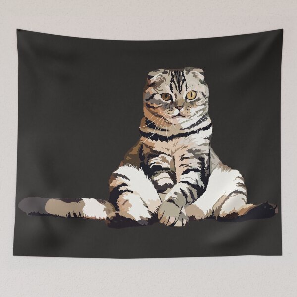 Item preview, What Are You Looking At - Silly Silver Tabby Cat designed and sold by WennsdaysChild.