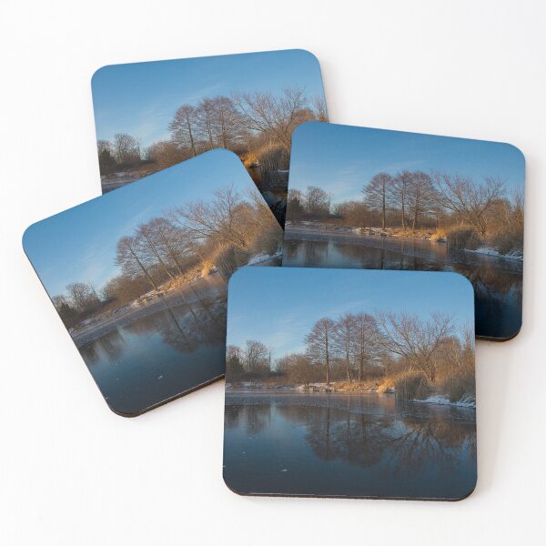 Item preview, Blue Serenity - Early Morning at a Little Pond off Lake Ontario in Toronto designed and sold by Georgia Mizuleva.