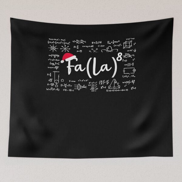 Item preview, Fa La 8 Math Teacher Christmas Fa La La Pajama  designed and sold by DenisiaAmos.