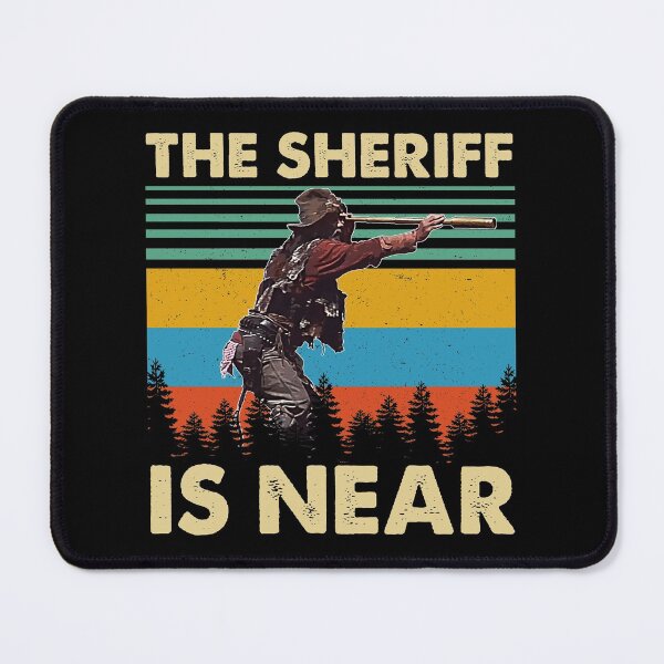 Item preview, Blazing Tees Saddles Sheriff Is Near Retro Style designed and sold by HeinrichSund.