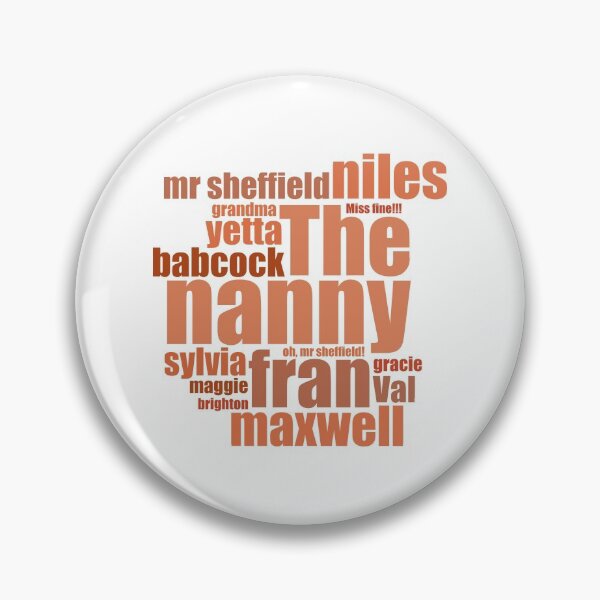 Item preview, The Nanny Fran Fine (White) designed and sold by allysmar.
