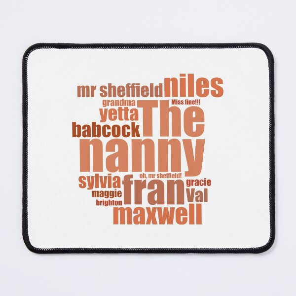 Item preview, The Nanny Fran Fine (White) designed and sold by allysmar.