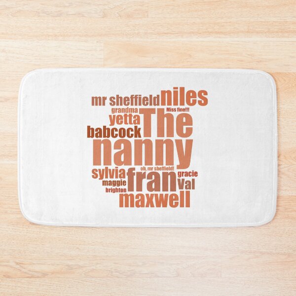 Item preview, The Nanny Fran Fine (White) designed and sold by allysmar.