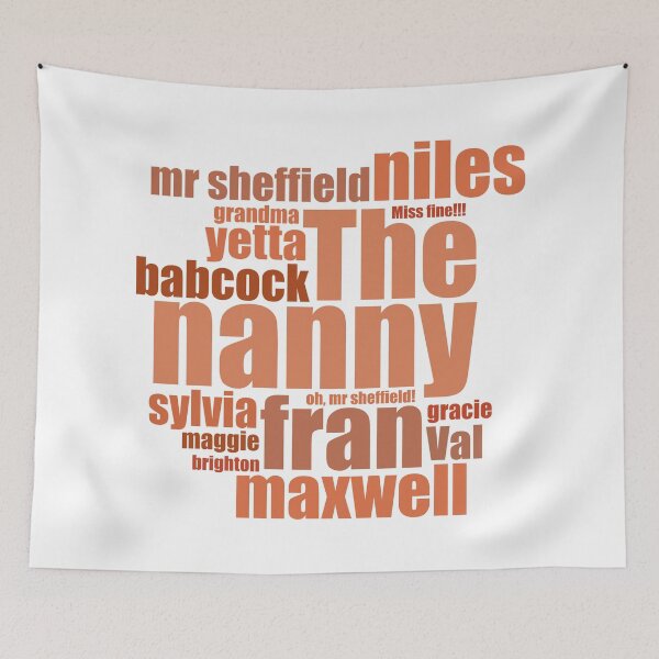 Item preview, The Nanny Fran Fine (White) designed and sold by allysmar.
