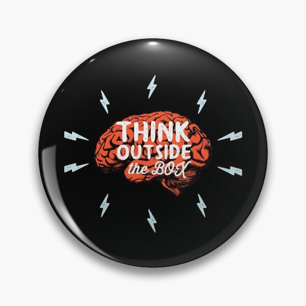 Item preview, Think Outside the Box Motivational Creativity designed and sold by wingstar.