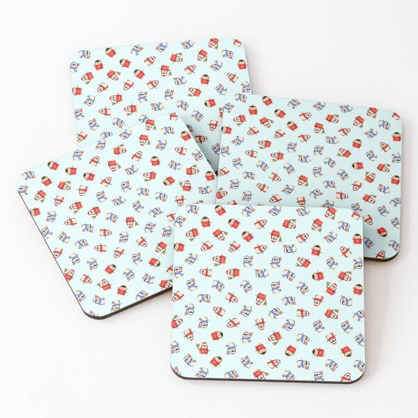 Item preview, Christmas Penguins Pattern designed and sold by BigAl3D.