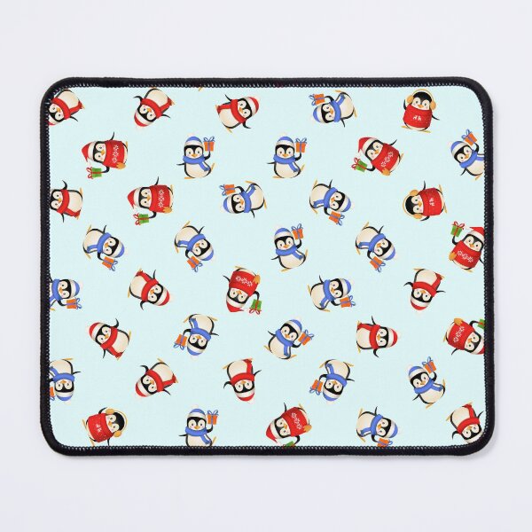 Item preview, Christmas Penguins Pattern designed and sold by BigAl3D.