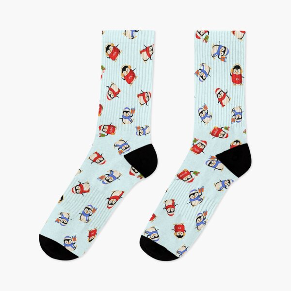 Item preview, Christmas Penguins Pattern designed and sold by BigAl3D.