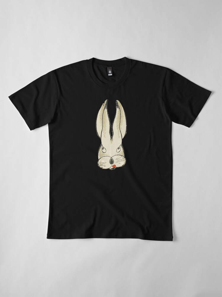 Alternate view of Vintage Rabbit Named Hop with Long Ears Premium T-Shirt