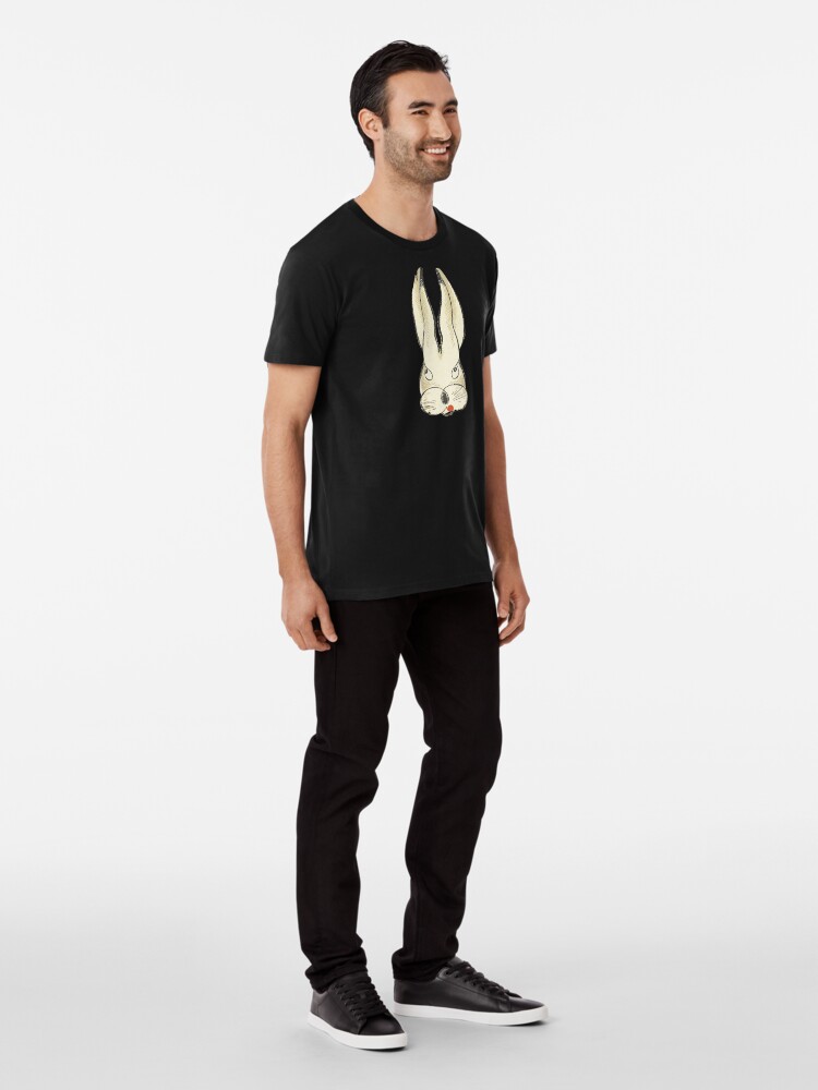 Alternate view of Vintage Rabbit Named Hop with Long Ears Premium T-Shirt