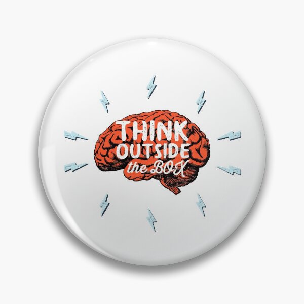 Item preview, Think Outside the Box Motivational Creativity designed and sold by wingstar.