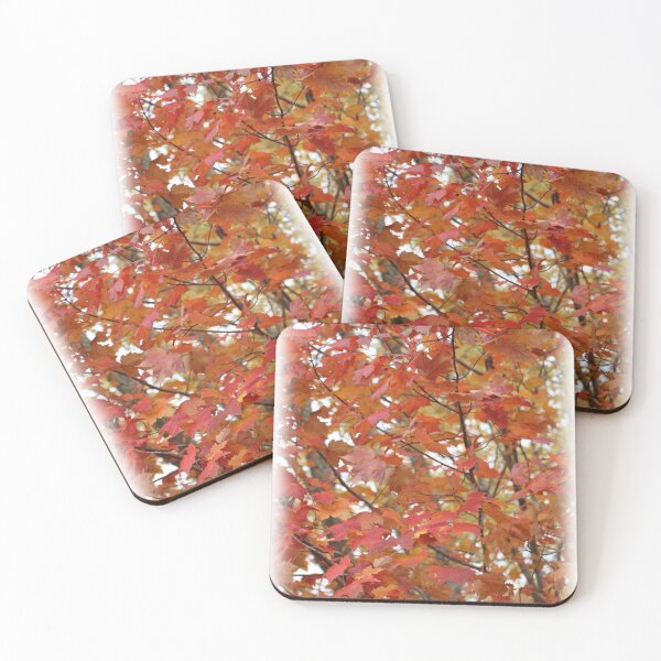 Item preview, Maple Tree Leaves in Autumn of Orange designed and sold by JariHawk.
