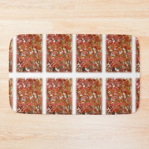 Item preview, Maple Tree Leaves in Autumn of Orange designed and sold by JariHawk.