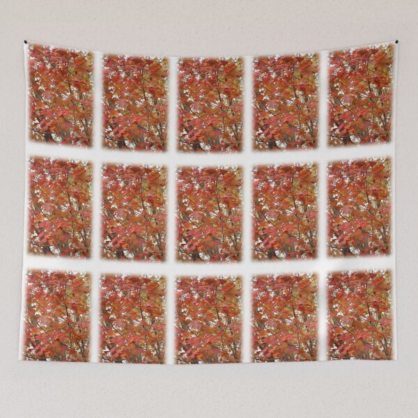 Item preview, Maple Tree Leaves in Autumn of Orange designed and sold by JariHawk.
