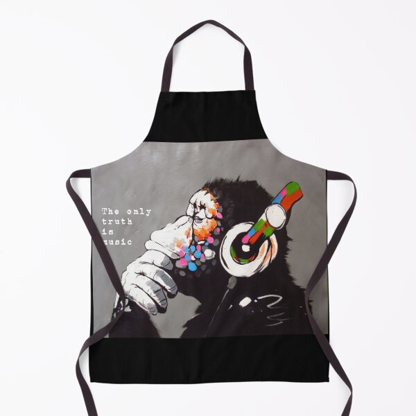 Item preview, The Only Truth Is Music - Banksy Art & Music Quote designed and sold by CASSNELSON.