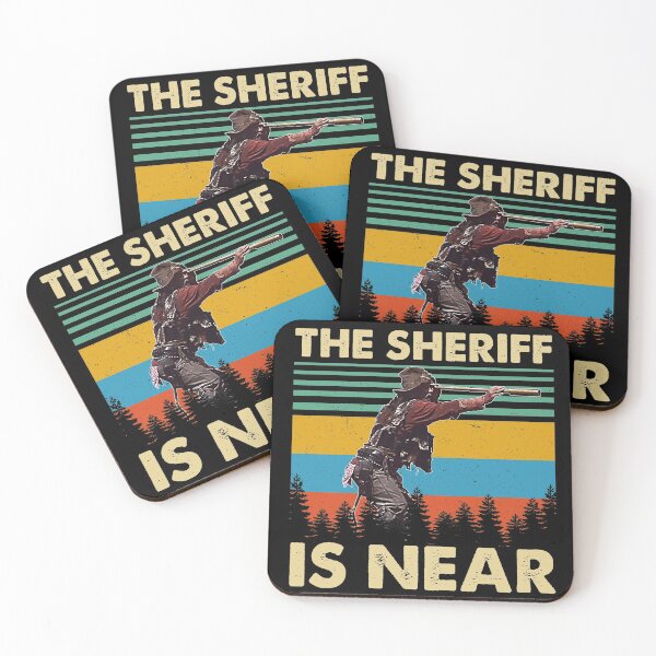 Item preview, Blazing Tees Saddles Sheriff Is Near Retro Style designed and sold by HeinrichSund.
