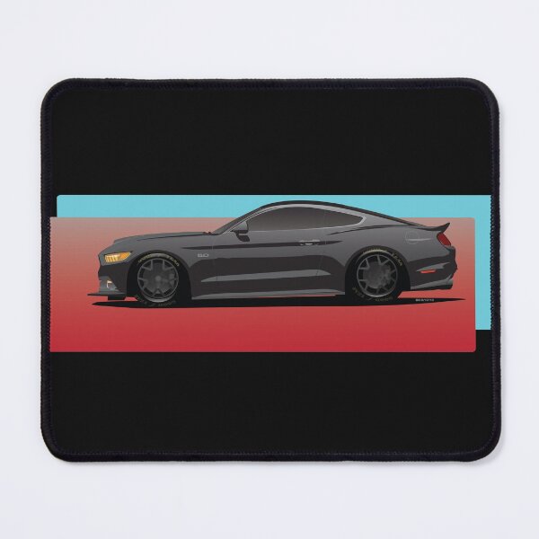 Item preview, S550 Ford Mustang GT, Profile Fast Cars Illustrations designed and sold by Robot-Art.