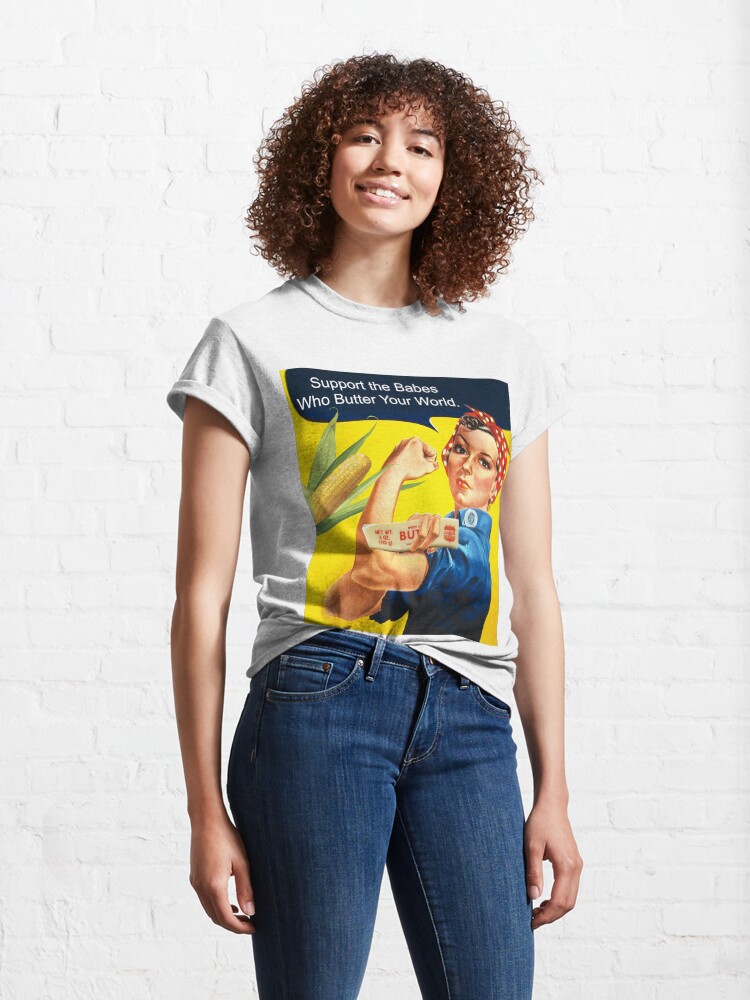Alternate view of Butter Babes Classic T-Shirt