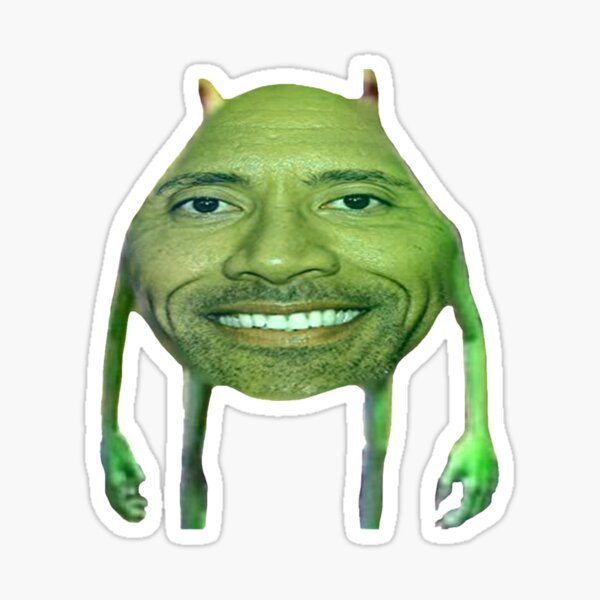 Dwayne Johnson Meme Stickers for Sale