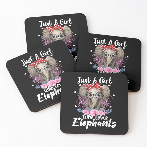 Item preview, Just A Girl Who Loves Elephants Funny Elephant designed and sold by spherevilla.