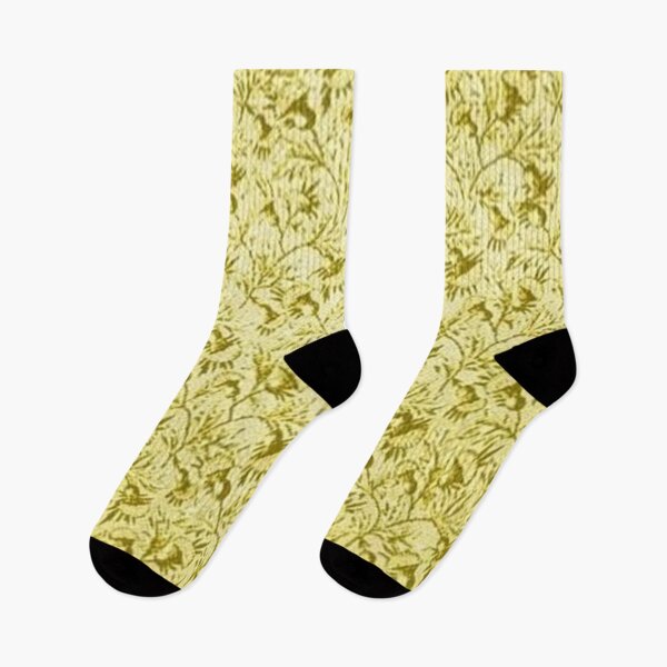 Aperçu de l'œuvre Vintage Floral Lemon Jaune créée et vendue par SaraValor.