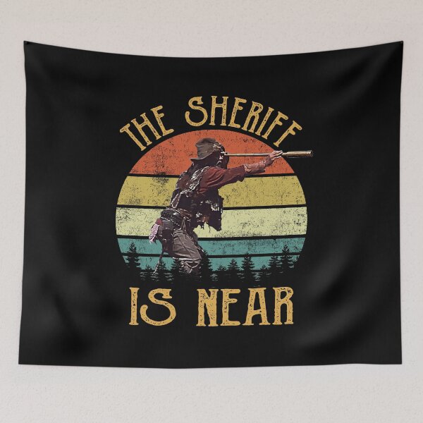 Item preview, Blazing Saddles The Sheriff is Near Vintage designed and sold by HeinrichSund.