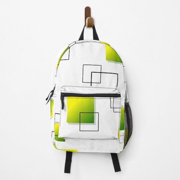 Item preview, Geometric Square green and yellow designed and sold by Tshirtstory.