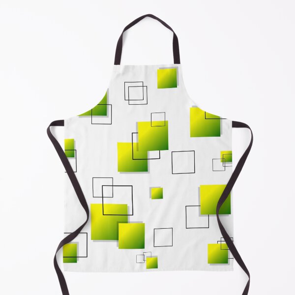 Item preview, Geometric Square green and yellow  designed and sold by Tshirtstory.