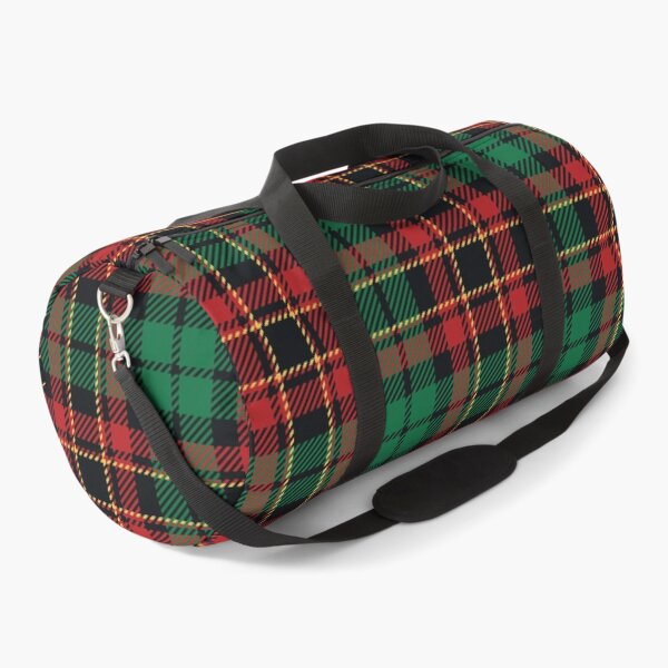 Item preview, Red, Green, Gold and Black Christmas Plaid Pattern designed and sold by BigAl3D.