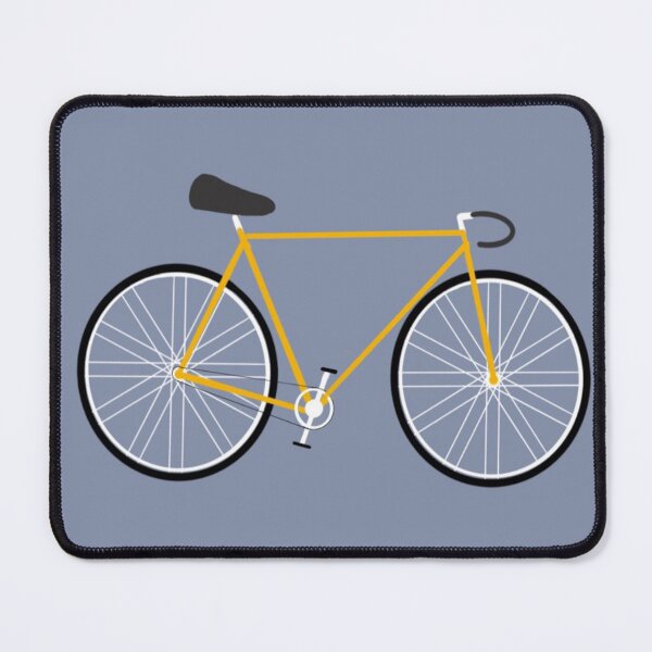 Item preview, Yellow Bike Bicycle Cycle Artwork designed and sold by SafariByMarisa.