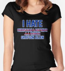 I Hate Grayson Allen Women's Fitted Scoop T-Shirt