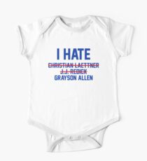 Ich hasse Grayson Allen Baby Body Kurzarm