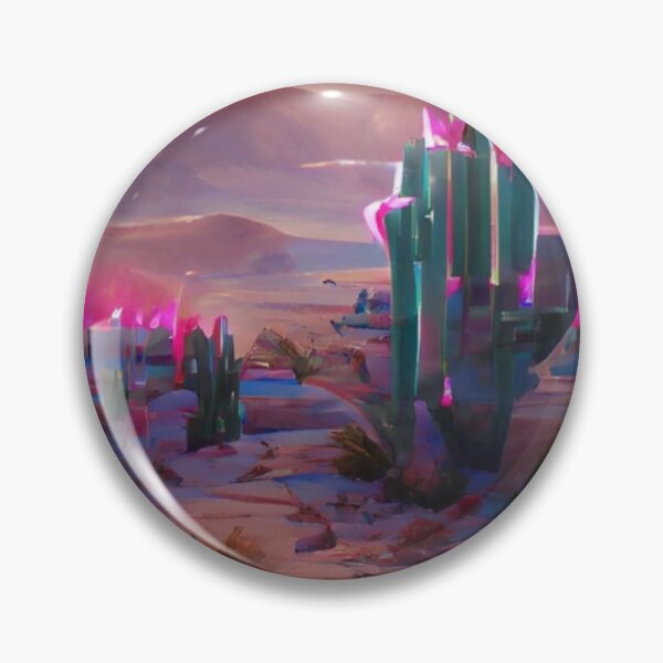 Item preview, Cyber desert oasis designed and sold by MooneBeam.