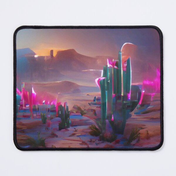 Item preview, Cyber desert oasis designed and sold by MooneBeam.
