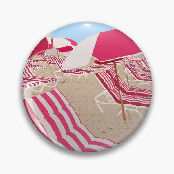 Item preview, Pink Beach Digital Illustration  designed and sold by beccacreations.